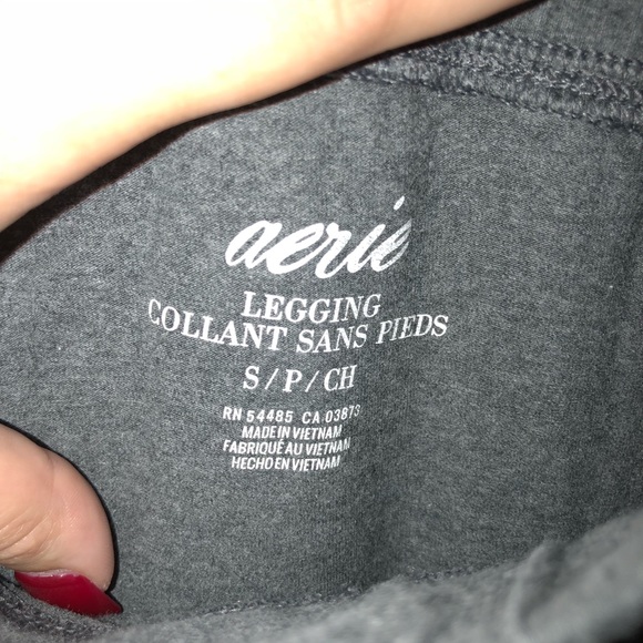 Small Grey Aerie Leggings 